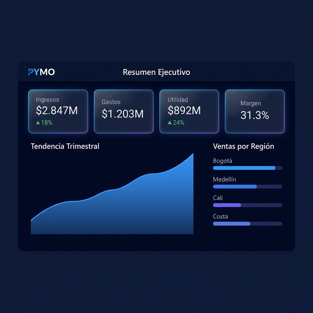 PYMO Dashboard Ejecutivo